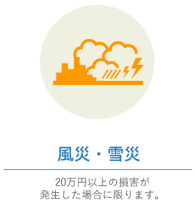 風災・雪災